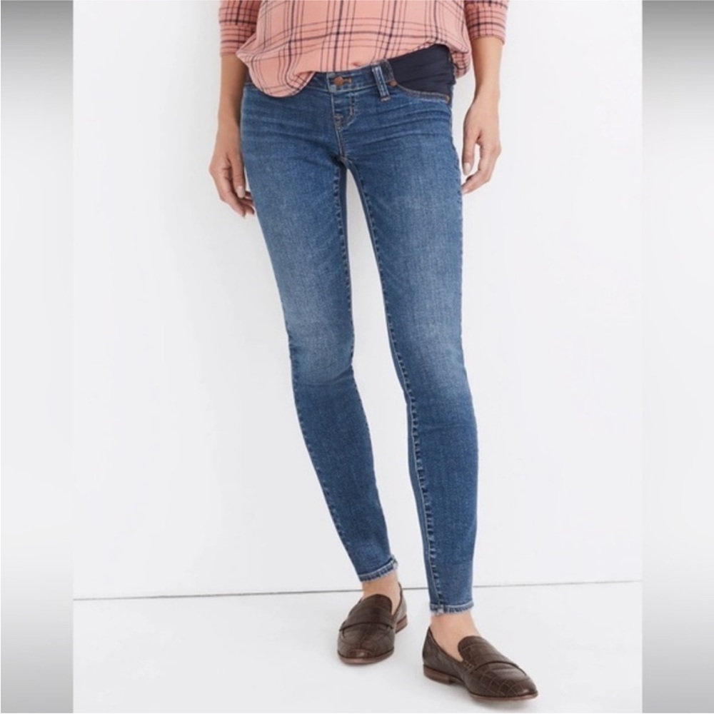 Madewell Side Panel Maternity Skinny Jeans 27 - Picture 14 of 14